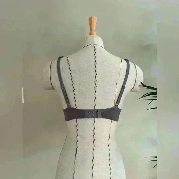 Cosabella Floral Lace Bralette in Purple Gray | Size XS | Micromodal Rayon - Picture 4 of 7